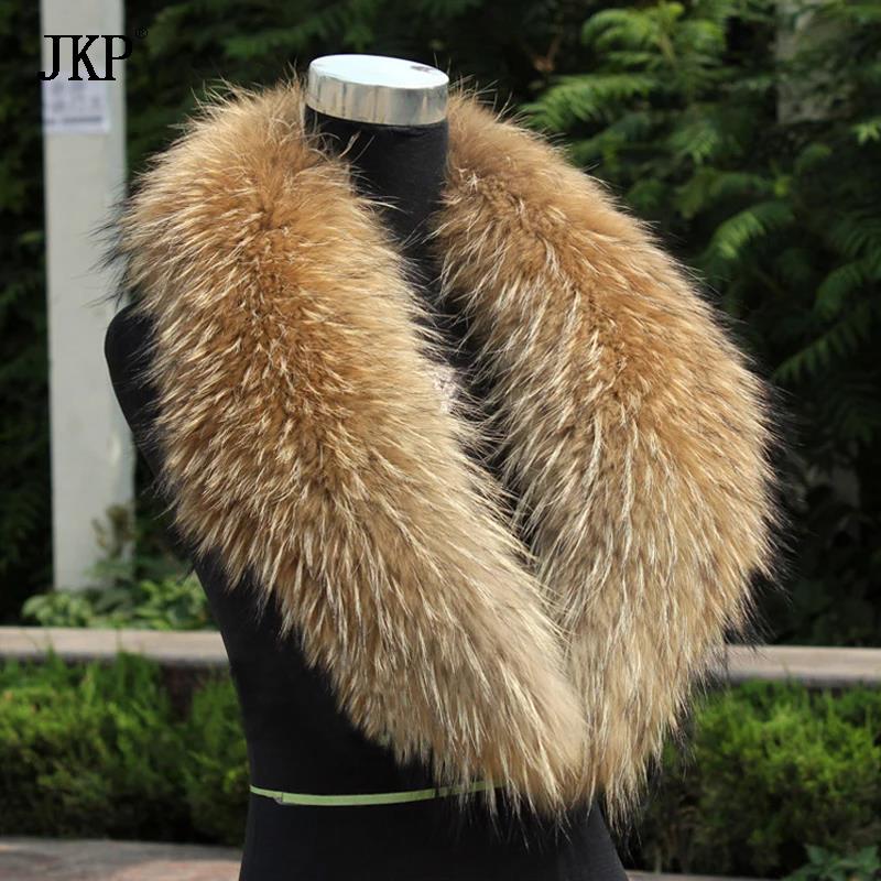 Winter Clothing Stores - Natural Fur Collar Real raccoon fur