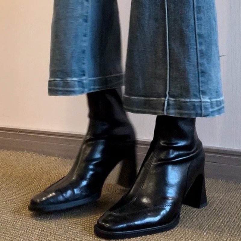 Winter Clothing Women'S - High Heels Women’s Ankle Boots Fashion
