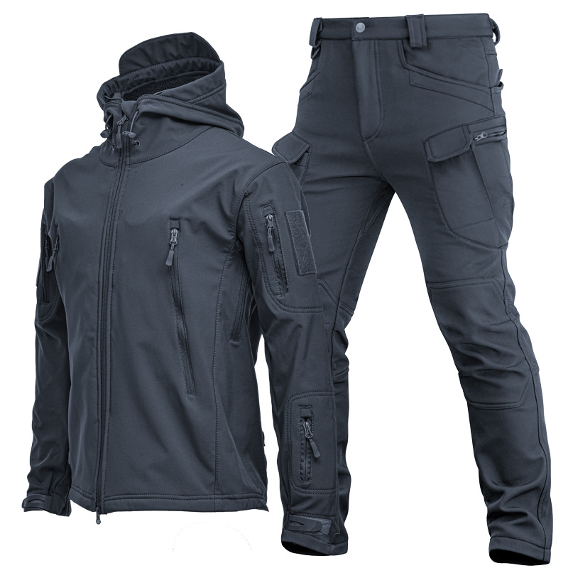 Mens Outdoor Shark Skin Softsh - Windproof Jacket Softshell recension och pris