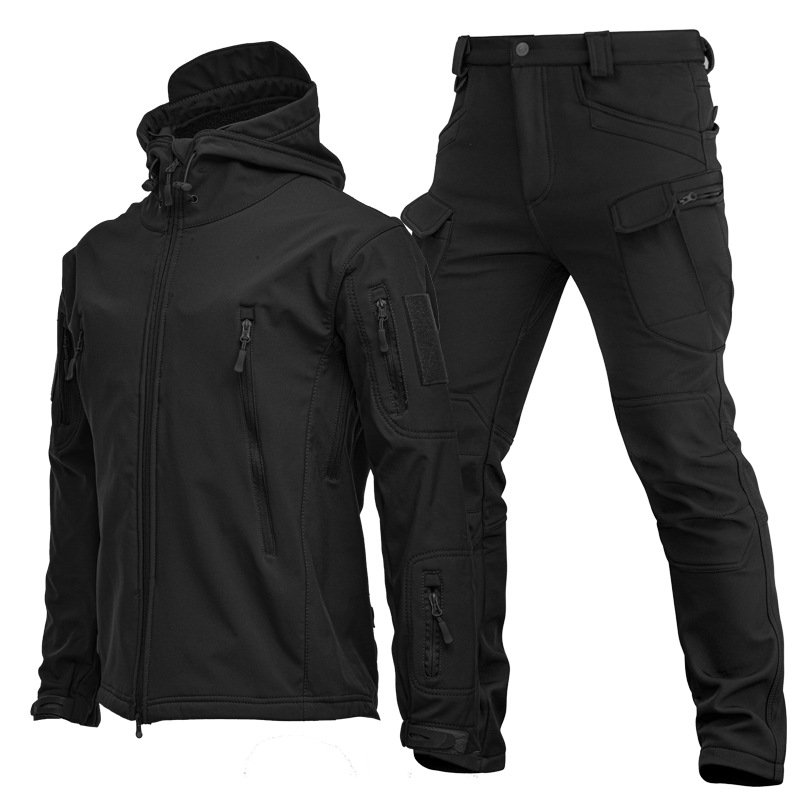 Mens Outdoor Shark Skin Softsh - Windproof Jacket Softshell recension och pris