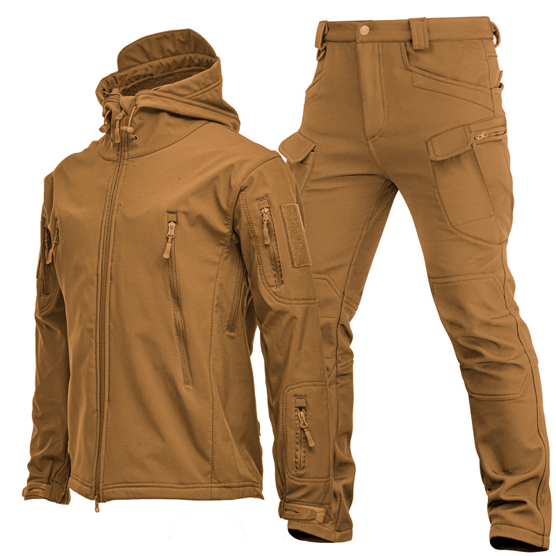 Mens Outdoor Shark Skin Softsh - Windproof Jacket Softshell recension och pris
