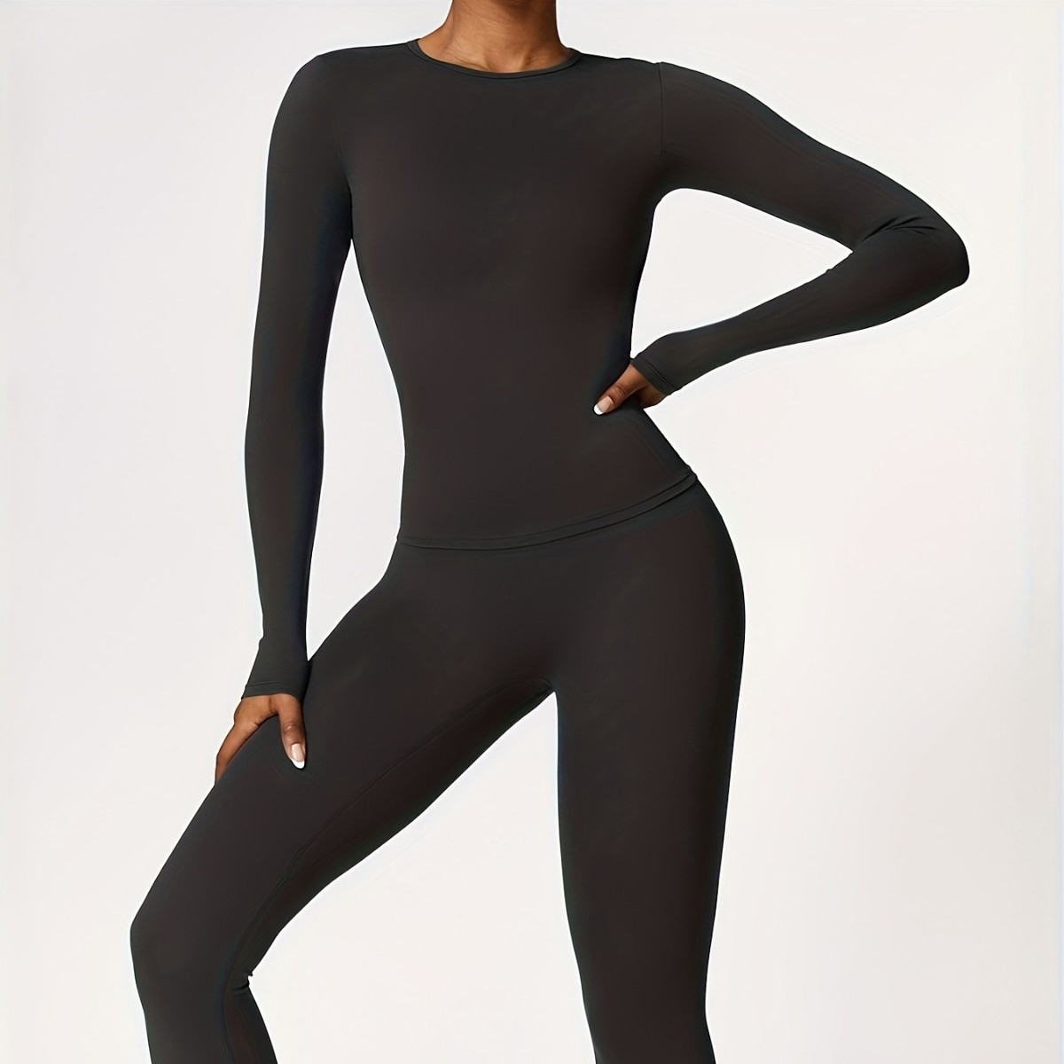 Tight-fitting yoga suit slim l - Winter Clothing Women'S recension och pris