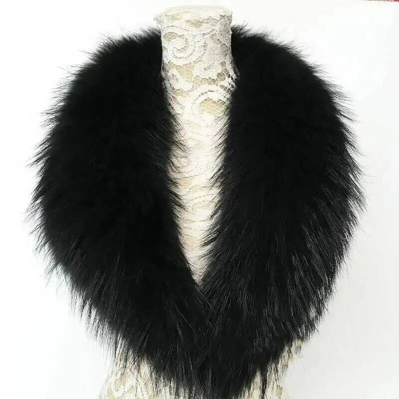 Natural Raccoon Fur Collar Rea - Winter Clothing Uae recension och pris