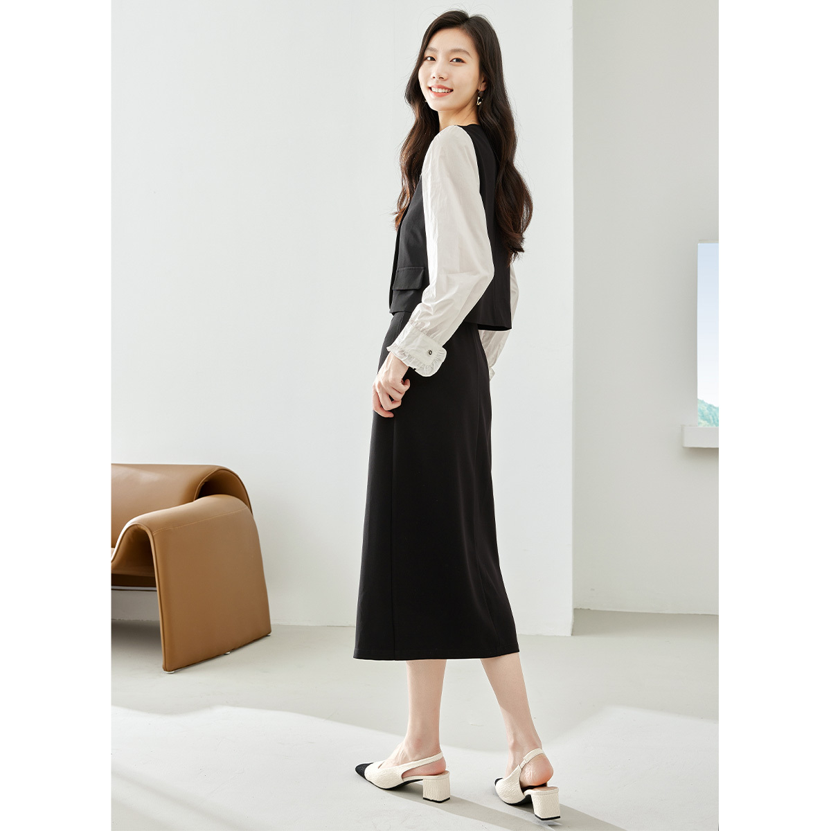 VIMLY Women Elegant Skirt Sets - Winter Clothing Women'S recension och pris