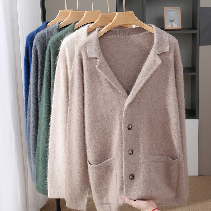 New Mink Wool Cardigan Men's P - Winter Clothing Uae recension och pris