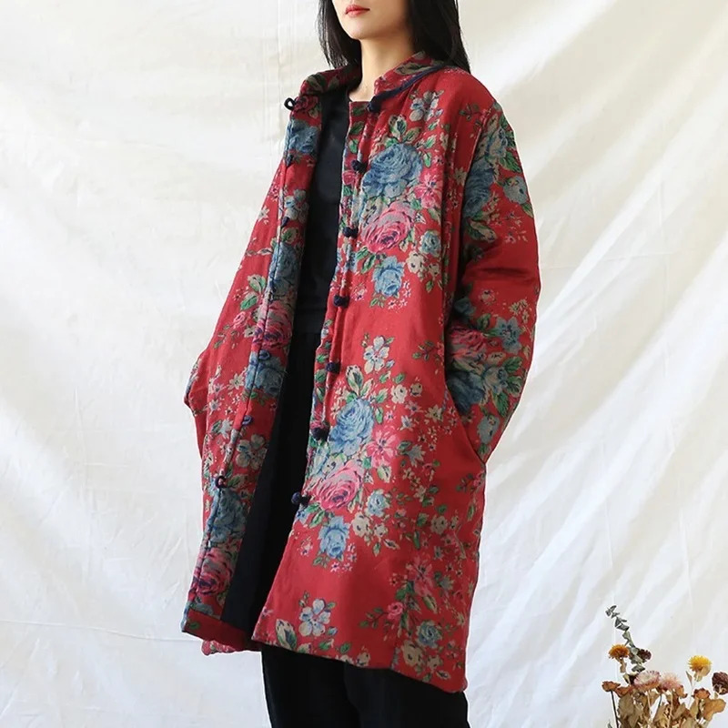 Chinese Style Clothing Warm Co - Winter Clothing Women'S recension och pris