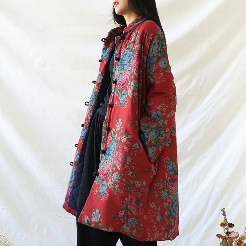 Chinese Style Clothing Warm Co - Winter Clothing Women'S recension och pris