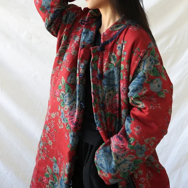 Chinese Style Clothing Warm Co - Winter Clothing Women'S recension och pris
