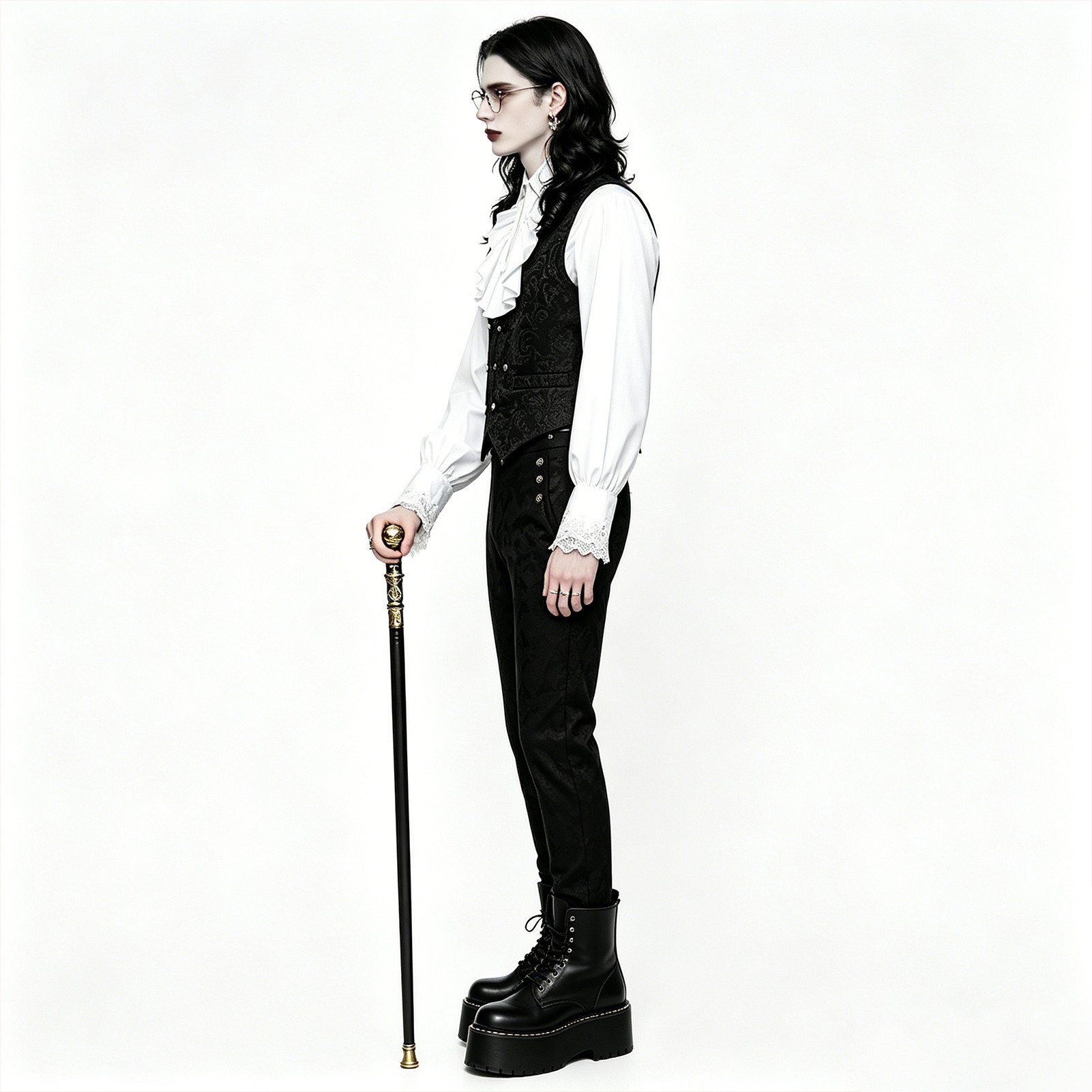 Men's Fashion Steam Punk Pure  - Winter Clothing Manufacturers recension och pris