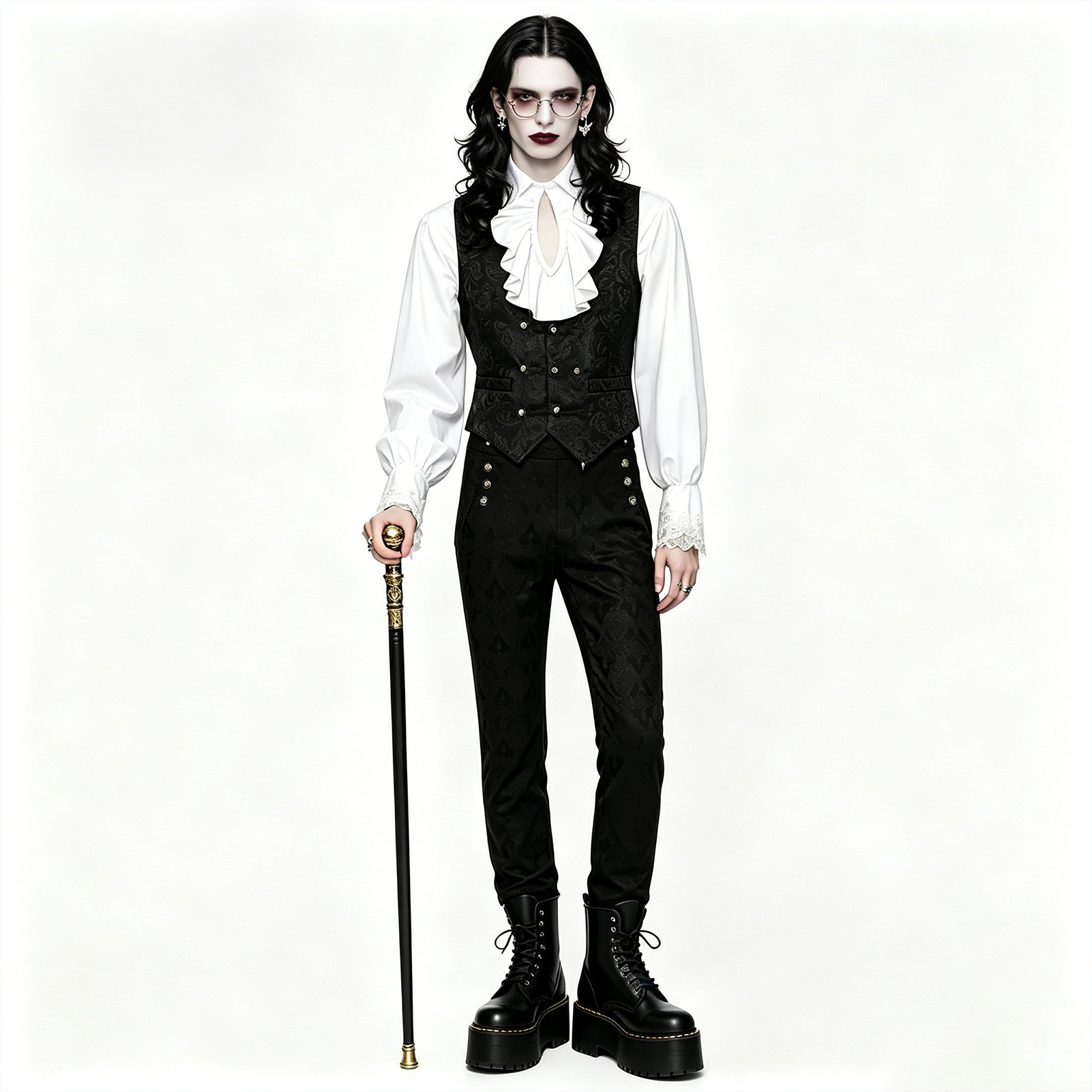 Men's Fashion Steam Punk Pure  - Winter Clothing Manufacturers recension och pris