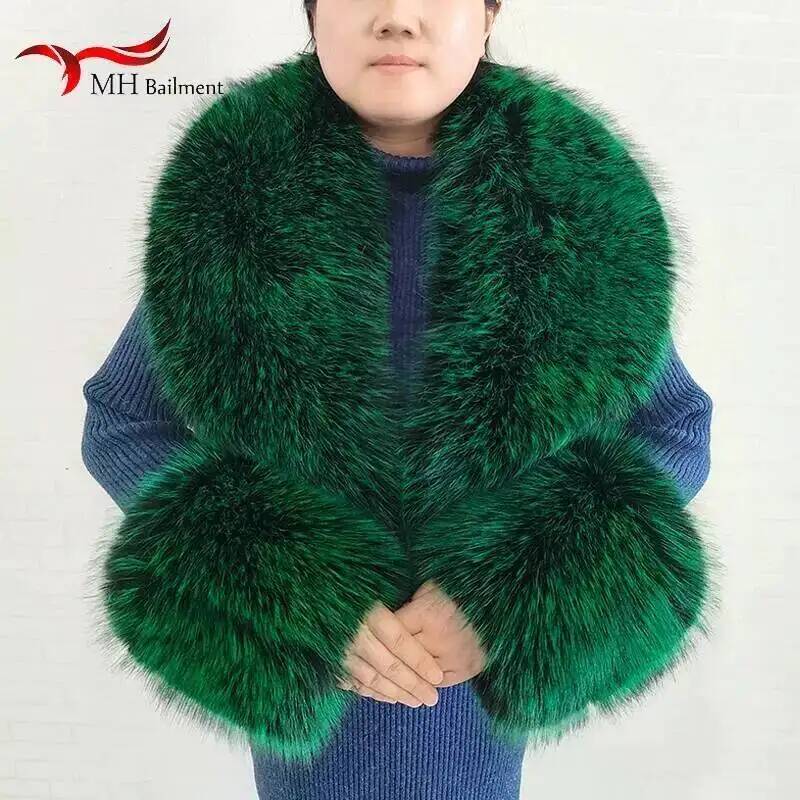 Large Women Faux Fox Fur Scarf - Winter Clothing Stores recension och pris