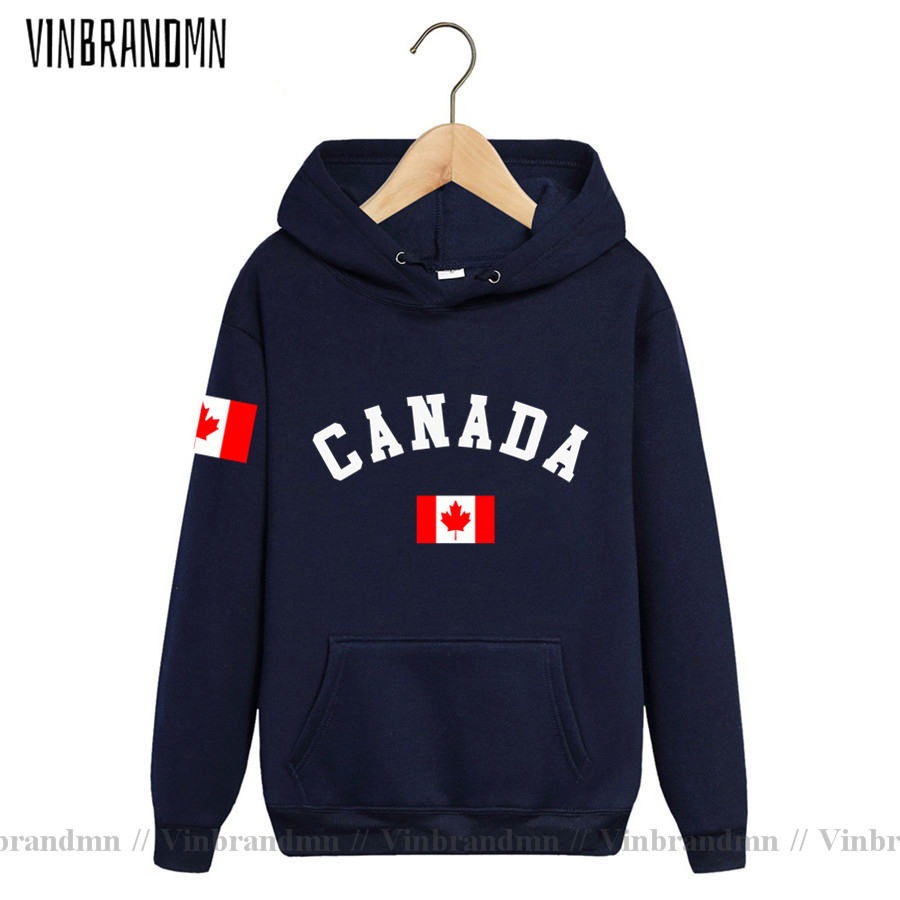 Canada Flag Men Women Sweatshi - Winter Clothing Brands In Canada recension och pris