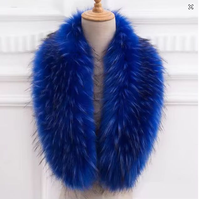 Natural Fur Collar Real raccoo - Winter Clothing Stores recension och pris