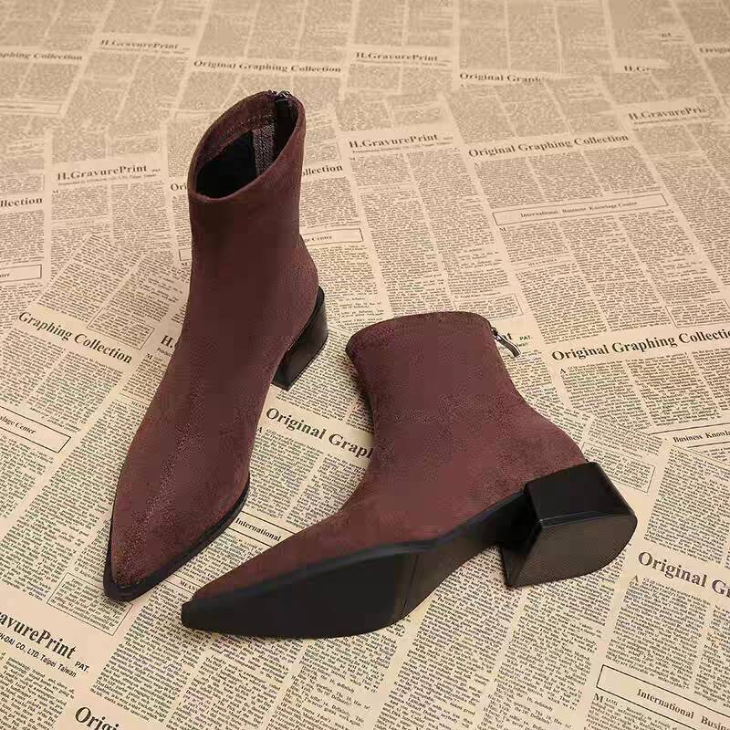 New Low Heel Women Mordern Ank - Winter Clothing Women'S recension och pris