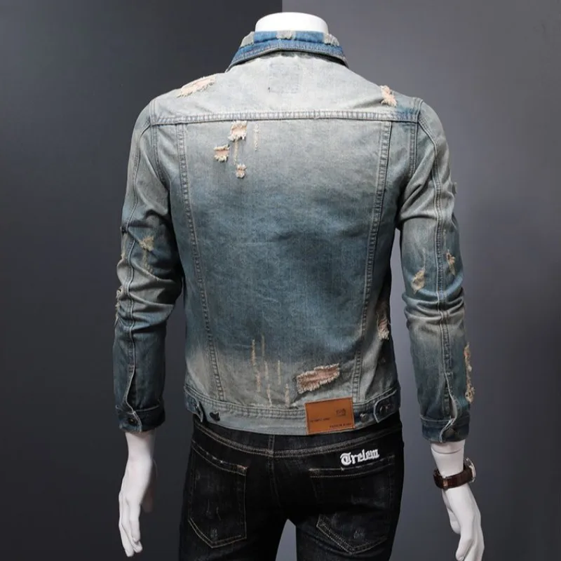 Padded Denim Jackets Man Warm  - Winter Clothing Uae recension och pris