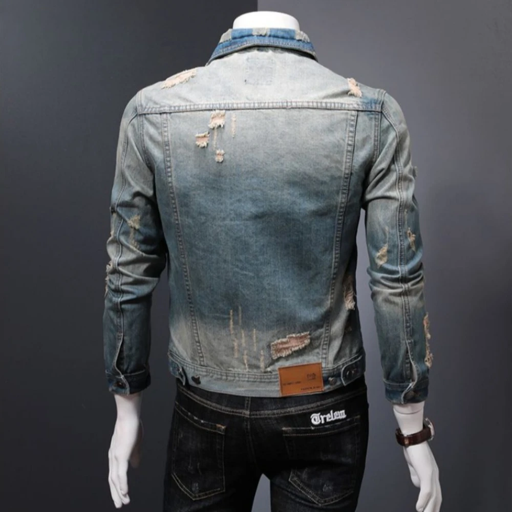 Padded Denim Jackets Man Warm  - Winter Clothing Uae recension och pris