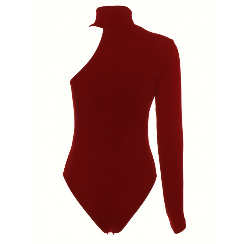 Solid Asymmetric One Shoulder  - Winter Clothing Women'S recension och pris