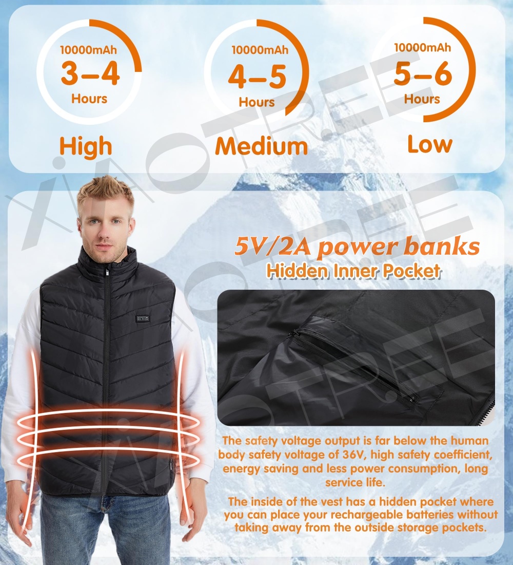 28/9 Areas Heated Vest Men Jac - Winter Clothing Uae recension och pris