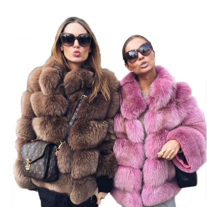 Fur women's clothing European  - Winter Clothing Manufacturers recension och pris