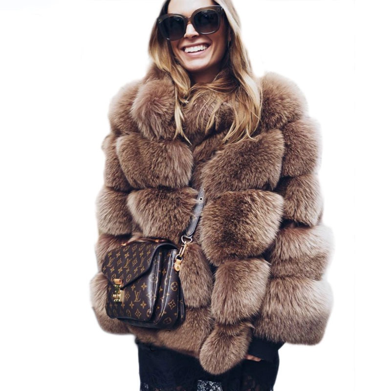 Fur women's clothing European  - Winter Clothing Manufacturers recension och pris