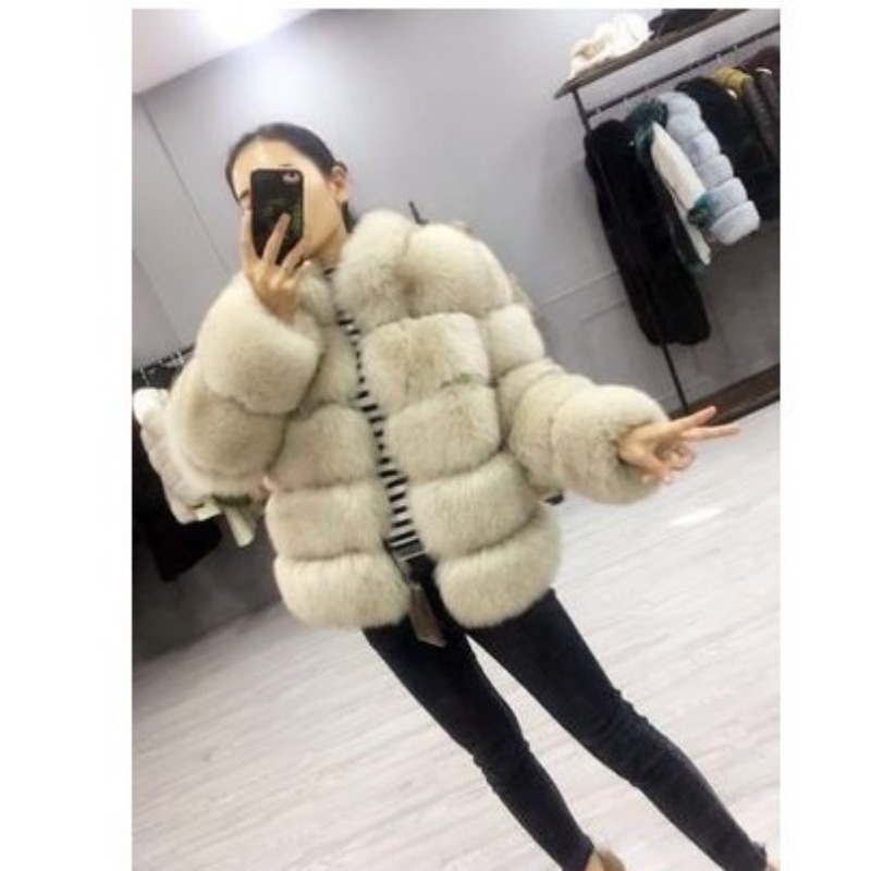 Fur women's clothing European  - Winter Clothing Manufacturers recension och pris