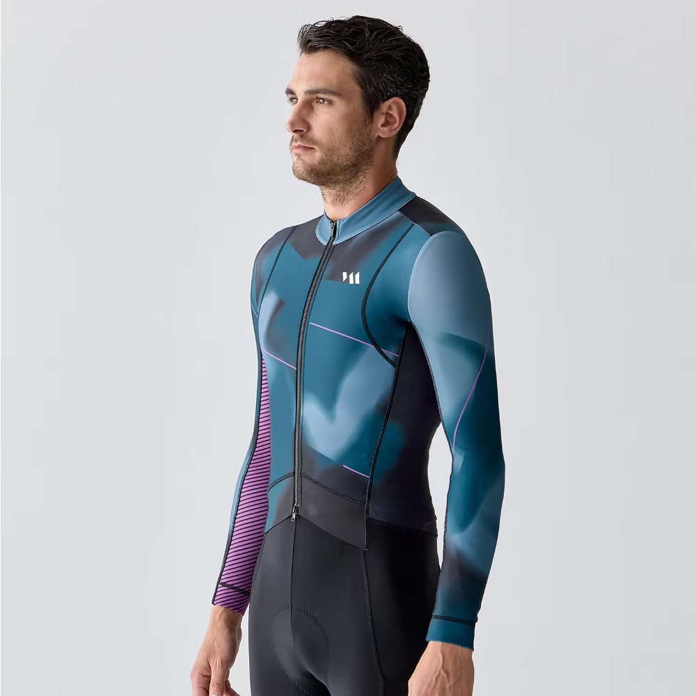 Thermal Cycling Jersey Men Wit - Winter Clothing Manufacturers recension och pris