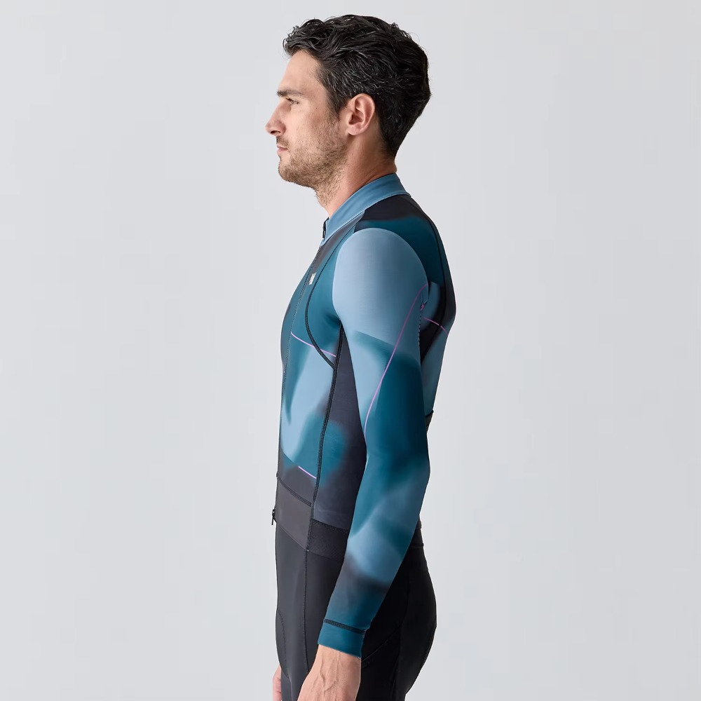 Thermal Cycling Jersey Men Wit - Winter Clothing Manufacturers recension och pris