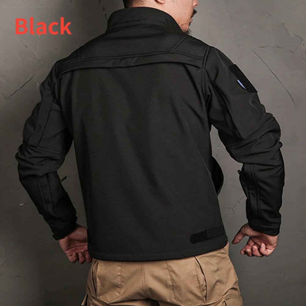 Men's Tactical Sets Winter Sha - Windproof Jacket Softshell recension och pris