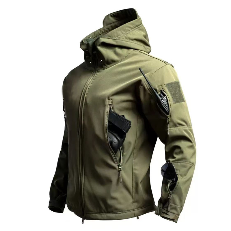 Men Military Tactical Winter A - Windproof Jacket Softshell recension och pris
