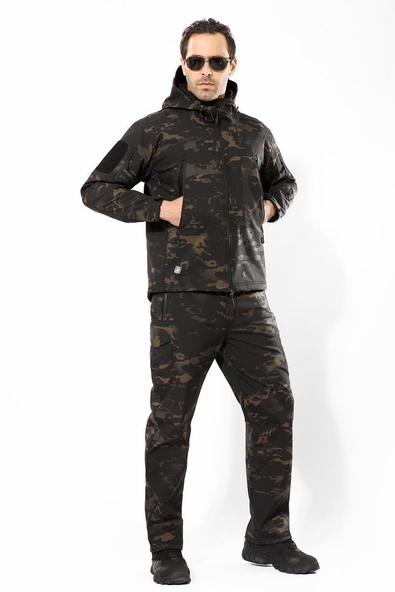Shark Skin Soft Shell Tactical - Windproof Jacket Softshell recension och pris