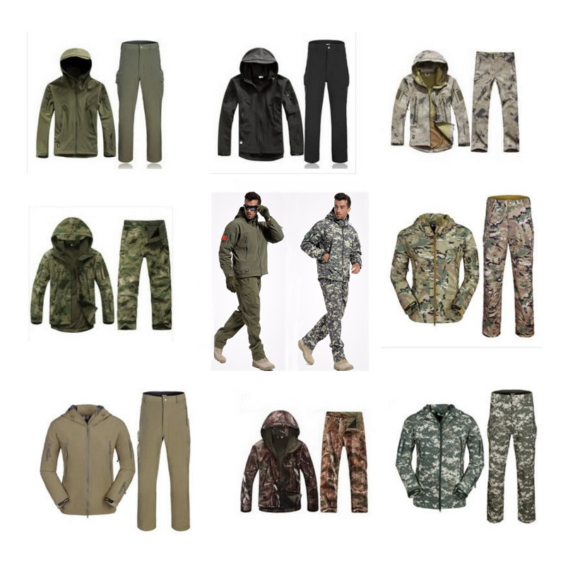 Shark Skin Soft Shell Tactical - Windproof Jacket Softshell recension och pris